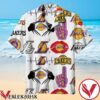 Los Angeles Lakers Number One Vintage White Hawaiian Shirt, Unique Gifts For Friends - Vesles2014S 1