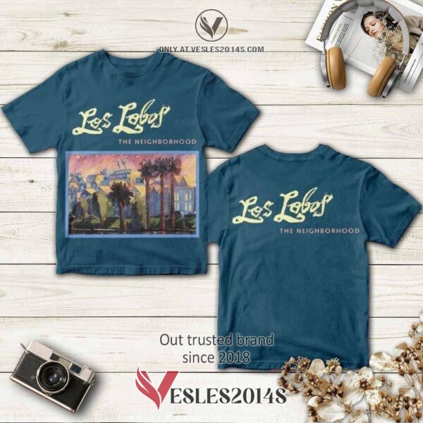 Los Lobos The Neighborhood Album 3D Shirt, Perfect Gifts For Music Lovers - Vesles2014S