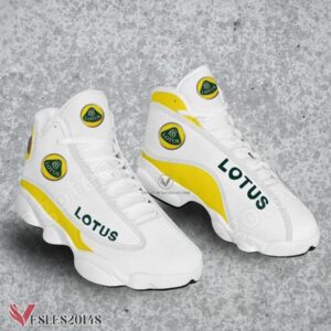 Lotus Logo Air Jordan 13 Shoes, Best Sneaker Gifts For Fans - Vesles2014s