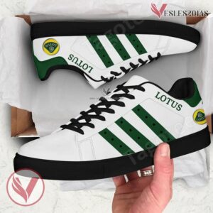 Lotus Logo Print Stan Smith Shoes, Unique Sneaker For Fans - Vesles2014s 1
