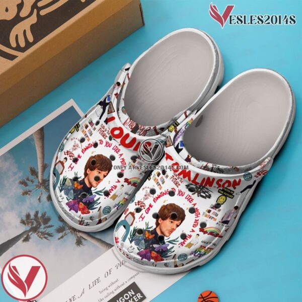 Louis Tomlinson Music Crocs Crocband Clogs Shoes, Unique Gifts For Fans Style 1 - Vesles2014S 2