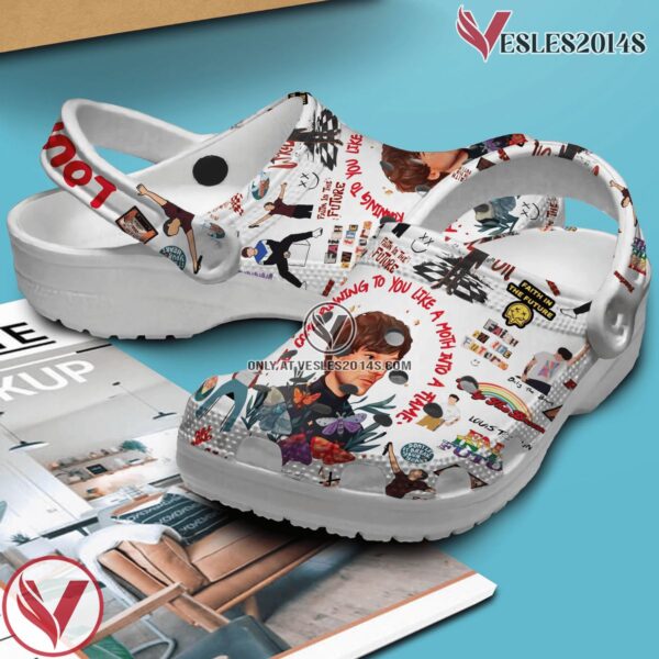 Louis Tomlinson Music Crocs Crocband Clogs Shoes, Unique Gifts For Fans Style 1 - Vesles2014S 3