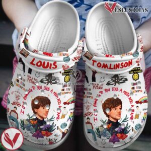 Louis Tomlinson Music Crocs Crocband Clogs Shoes, Unique Gifts For Fans Style 1 - Vesles2014S