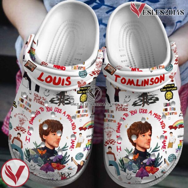 Louis Tomlinson Music Crocs Crocband Clogs Shoes, Unique Gifts For Fans Style 10 - Vesles2014S