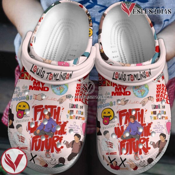 Louis Tomlinson Music Crocs Crocband Clogs Shoes, Unique Gifts For Fans Style 11 - Vesles2014S