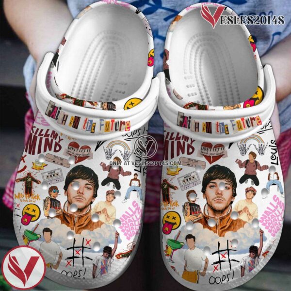 Louis Tomlinson Music Crocs Crocband Clogs Shoes, Unique Gifts For Fans Style 2 - Vesles2014S