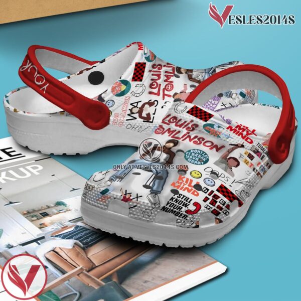 Louis Tomlinson Music Crocs Crocband Clogs Shoes, Unique Gifts For Fans Style 4 - Vesles2014S 3
