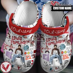 Louis Tomlinson Music Crocs Crocband Clogs Shoes, Unique Gifts For Fans Style 4 - Vesles2014S