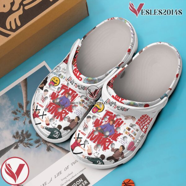 Louis Tomlinson Music Crocs Crocband Clogs Shoes, Unique Gifts For Fans Style 9 - Vesles2014S 2