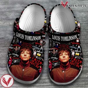 Louis Tomlinson Singer Music Crocs Crocband Clogs Shoes, Unique Gifts For Fans Style 2 - Vesles2014S 2