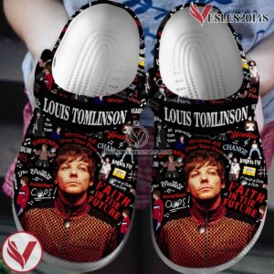 Louis Tomlinson Singer Music Crocs Crocband Clogs Shoes, Unique Gifts For Fans Style 2 - Vesles2014S