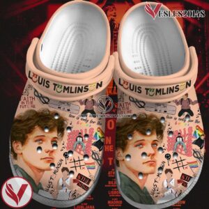 Louis Tomlinson Singer Music Crocs Crocband Clogs Shoes, Unique Gifts For Fans Style 6 - Vesles2014S
