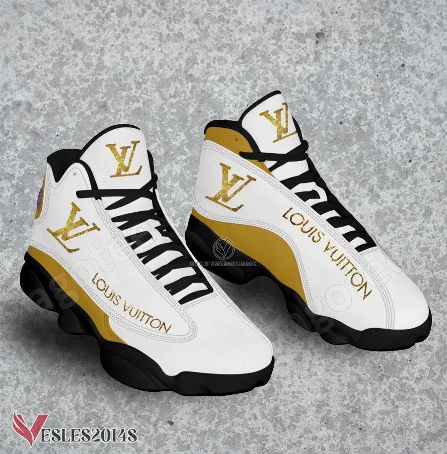 Louis Vuitton Logo Air Jordan 13 Shoes, Best Sneaker Gifts For Fans - Vesles2014s 1