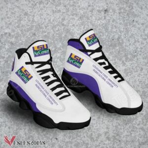 Louisiana State University Agricultural Center Logo Air Jordan 13 Shoes, Best Sneaker Gifts For Fans - Vesles2014s 1