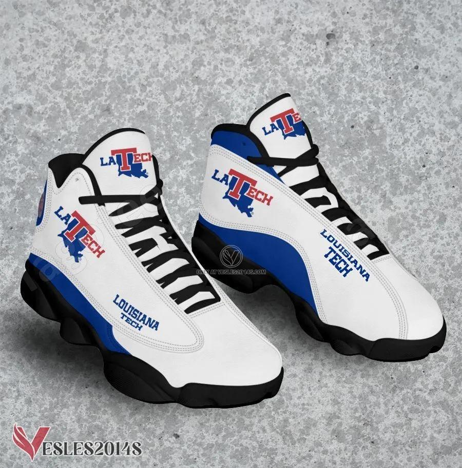 Louisiana Tech NCAA Logo Air Jordan 13 Shoes, Best Sneaker Gifts For Fans - Vesles2014s 1