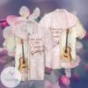 Love Guitar When Words Fail Music Speaks For Men And Women Graphic Print Short Sleeve Hawaiian Casual Shirt Vesles2014S