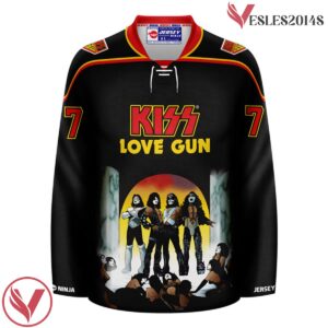 Love Gun KISS SUB Hockey Jersey - Vesles2014S 2