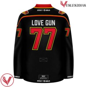 Love Gun KISS SUB Hockey Jersey - Vesles2014S 3