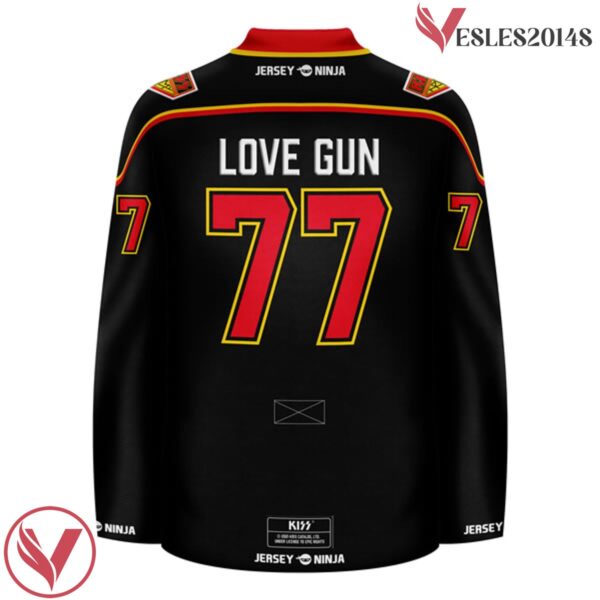 Love Gun KISS SUB Hockey Jersey - Vesles2014S 3