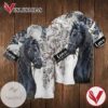 Love Horses For men And Women Graphic Print Short Sleeve Hawaiian Casual Shirt Vesles2014S