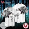 Love White Tiger For men And Women Graphic Print Short Sleeve Hawaiian Casual Shirt Vesles2014S