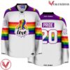 Love is Love Pride Hockey Jersey - Vesles2014S
