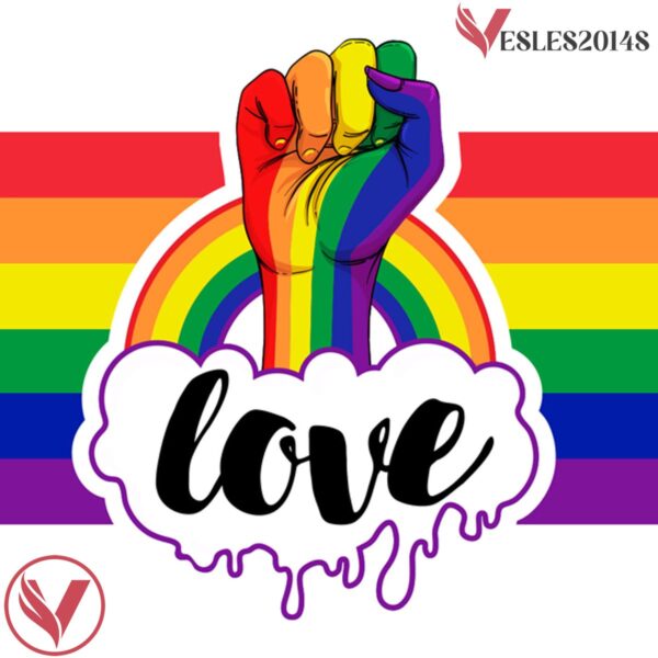 Love is Love Pride Hockey Jersey - Vesles2014S 4
