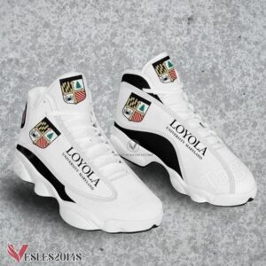 Loyola University Maryland Logo Air Jordan 13 Shoes, Best Sneaker Gifts For Fans - Vesles2014s