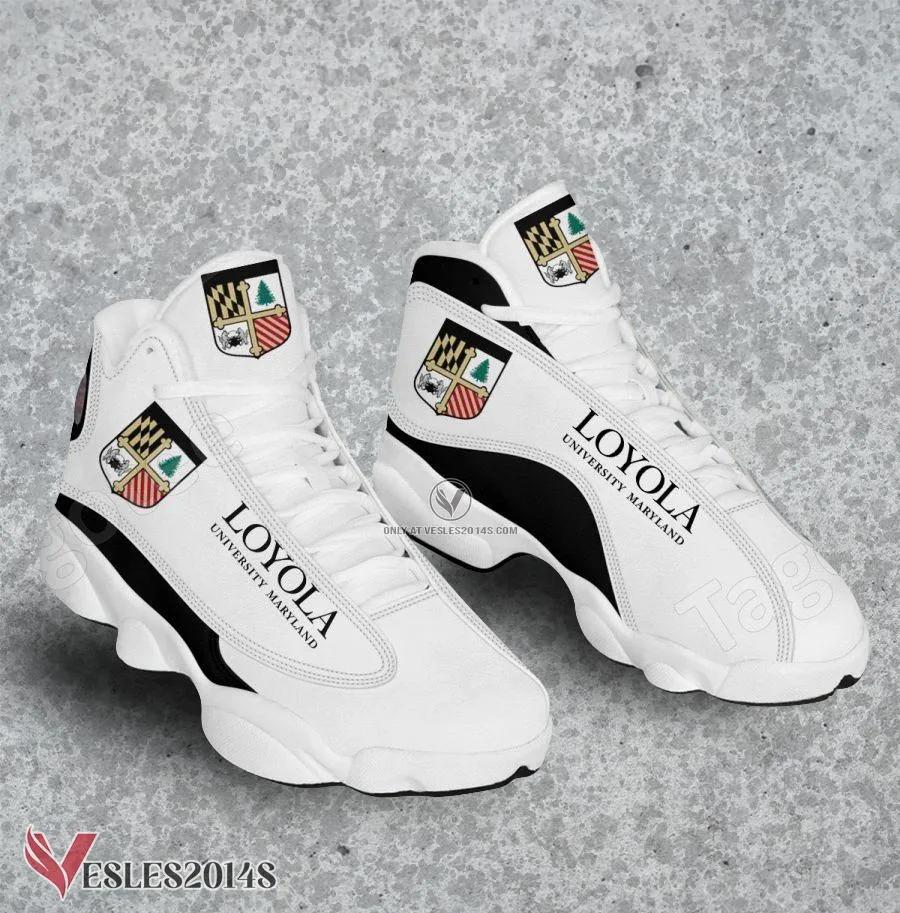 Loyola University Maryland Logo Air Jordan 13 Shoes, Best Sneaker Gifts For Fans - Vesles2014s