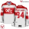 Lucky Lager Primary Whiteout Hockey Jersey - Vesles2014S