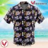 Luffy Gear 5 Sun God Nika V2 One Piece Hawaiian Button Up Shirt, Perfect Gifts For Anime Lovers - Vesles2014S
