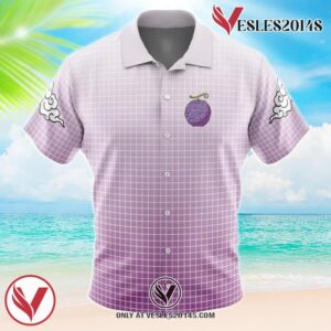 Luffy Gear 5th One Piece Hawaiian Button Up Shirt, Perfect Gifts For Anime Lovers - Vesles2014S 1