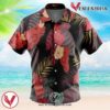 Luffy Live Action One Piece Hawaiian Button Up Shirt, Perfect Gifts For Anime Lovers - Vesles2014S
