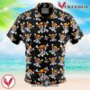 Luffy One Piece Hawaiian Button Up Shirt, Perfect Gifts For Anime Lovers - Vesles2014S