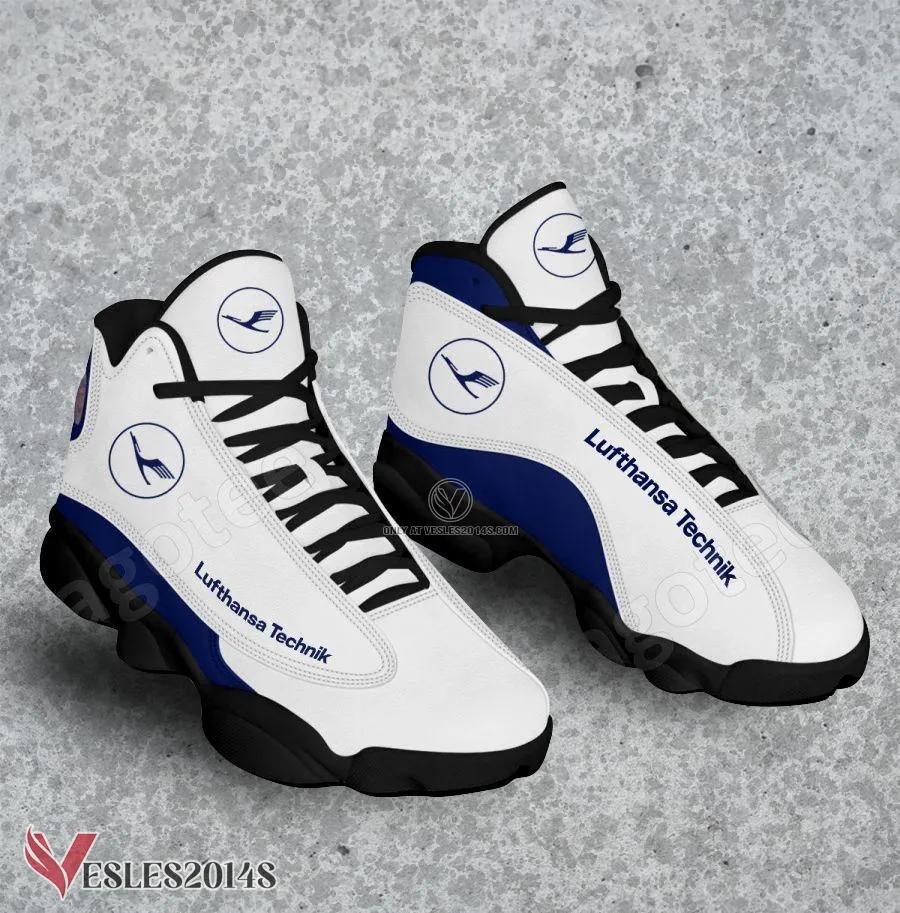 Lufthansa Technik Logo Air Jordan 13 Shoes, Best Sneaker Gifts For Fans - Vesles2014s 1