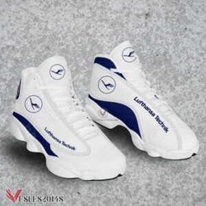Lufthansa Technik Logo Air Jordan 13 Shoes, Best Sneaker Gifts For Fans - Vesles2014s