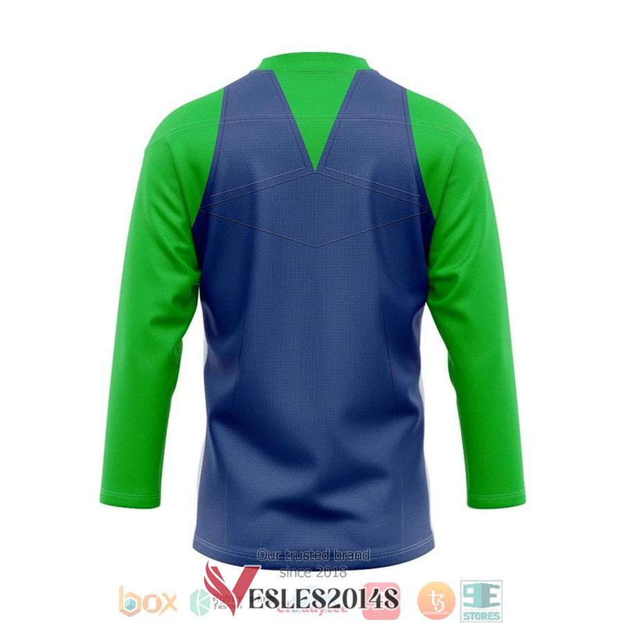 Luigi Hockey Jersey Shirt, Trending Gifts For Fans - Vesles2014s 1