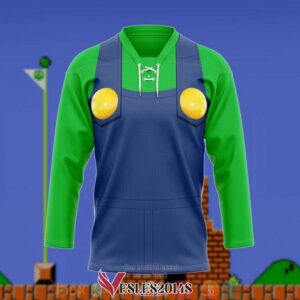 Luigi Hockey Jersey Shirt, Trending Gifts For Fans - Vesles2014s 2