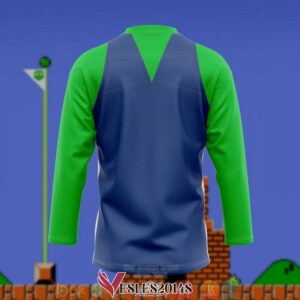 Luigi Hockey Jersey Shirt, Trending Gifts For Fans - Vesles2014s 3