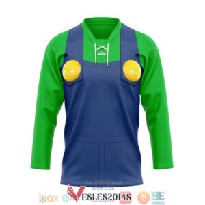 Luigi Hockey Jersey Shirt, Trending Gifts For Fans - Vesles2014s