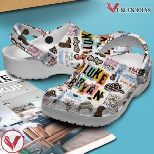 Luke Bryan Music Crocs Crocband Clogs Shoes, Unique Gifts For Fans Style 1 - Vesles2014S 2