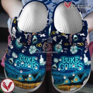 Luke Combs Music Crocs Crocband Clogs Shoes, Unique Gifts For Fans Style 2 - Vesles2014S