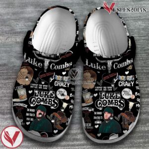 Luke Combs Singer Music Crocs Crocband Clogs Shoes, Unique Gifts For Fans Style 12 - Vesles2014S 2