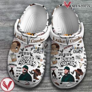 Luke Combs Singer Music Crocs Crocband Clogs Shoes, Unique Gifts For Fans Style 15 - Vesles2014S 2
