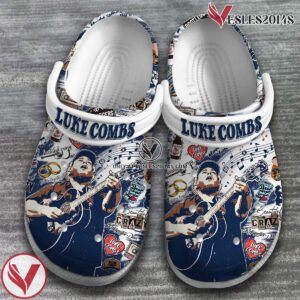 Luke Combs Singer Music Crocs Crocband Clogs Shoes, Unique Gifts For Fans Style 8 - Vesles2014S 2