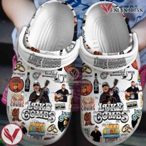 Luke Combs Singer Music Crocs Crocband Shoes Clogs, Unique Gifts For Fans - Vesles2014S