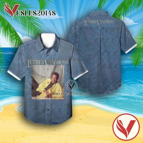 Luther Vandross Give Me The Reason Album Cover Hawaiian Shirt, Unique Gifts For Music Lovers - Vesles2014S