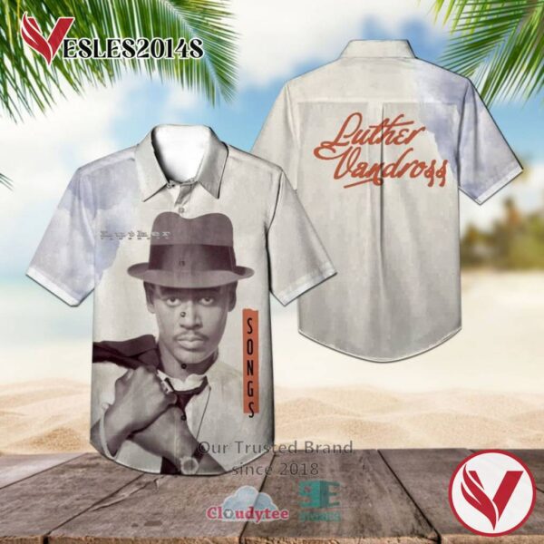 Luther Vandross Songs Album Hawaiian Shirt, Best Gift For Music Lovers Vesles2014S
