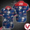 Lynyrd Skynyrd Grey Tropical Floral Navy Hawaiian Shirt, Unique Gifts For Friends - Vesles2014S 1