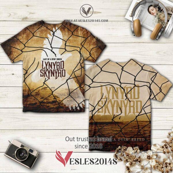 Lynyrd Skynyrd Last of a Dying Breed Album 3D Shirt, Perfect Gifts For Music Lovers - Vesles2014S